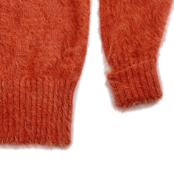 G. Label by Goop Oversize Angora Crew Sweater in Rose Size M - NWOT - Picture 6 of 9